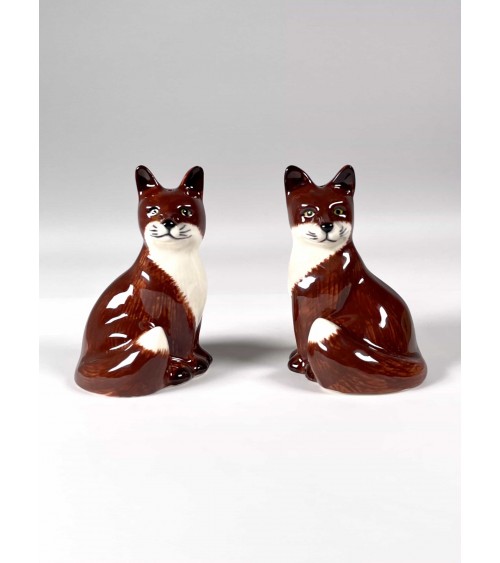 Renard - Salière et Poivrier Quail Ceramics design sel saliere poivrier salier poivrière