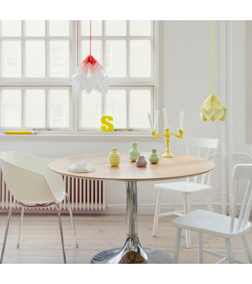 Moth XL Gradient Coral - Hanging lamp Studio Snowpuppe pendant lighting suspended light for kitchen bedroom dining living room