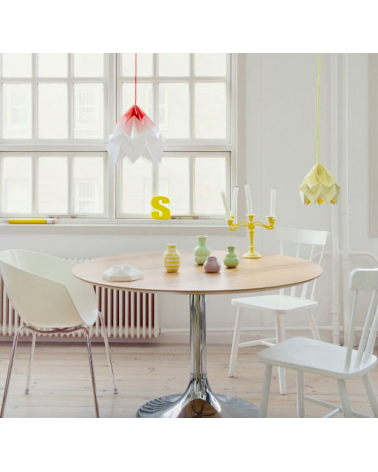 Moth XL Dégradé Corail - Suspension luminaire design Studio Snowpuppe lampes suspendues design lustre moderne salon salle à m...