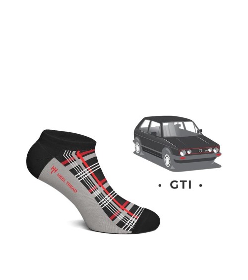 Chaussettes basses - GTI Heel Tread jolies pour femme originales pour homme chausset rigolotes drole Suisse