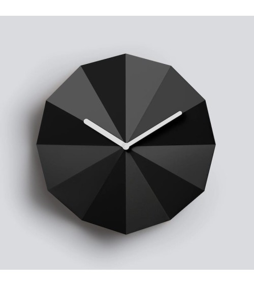 Delta Clock Schwarz - Design Wanduhr Lawa Design wanduhren küchenuhr wand uhren tischuhr spezielle design schöne kaufen