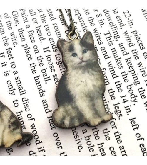 Kitten - Necklace with pendant Fen & Co cute fashion design designer for women