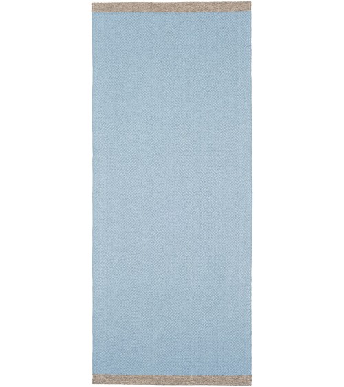 Vinyl Teppich - SHADE Blau Brita Sweden küchenteppich küchenläufer waschbar waschbarer outdoor teppich Teppichläufer balkon