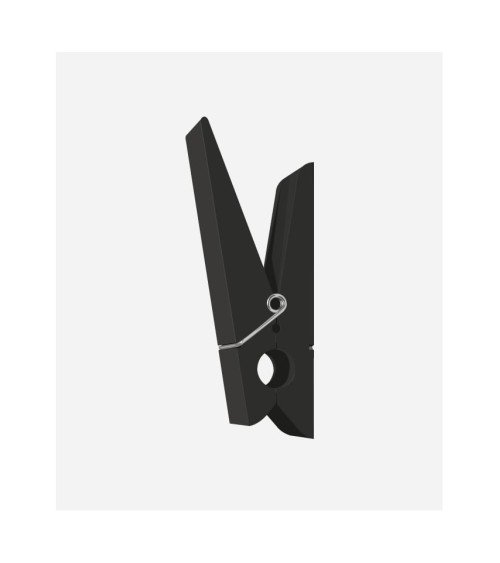 Pince Alors - Noir - Patère murale design SwabDesign Kitatori suisse