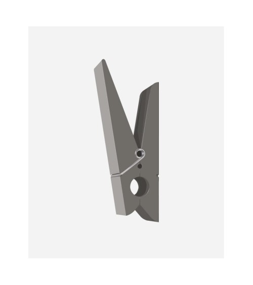 Pince Alors - Grey - Wall coat hook SwabDesign