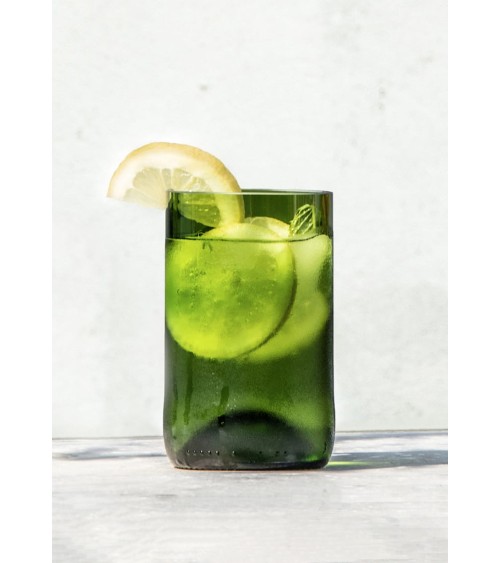 4 Bicchieri da cocktail - Débattre Q de Bouteilles moderni colorati particolari