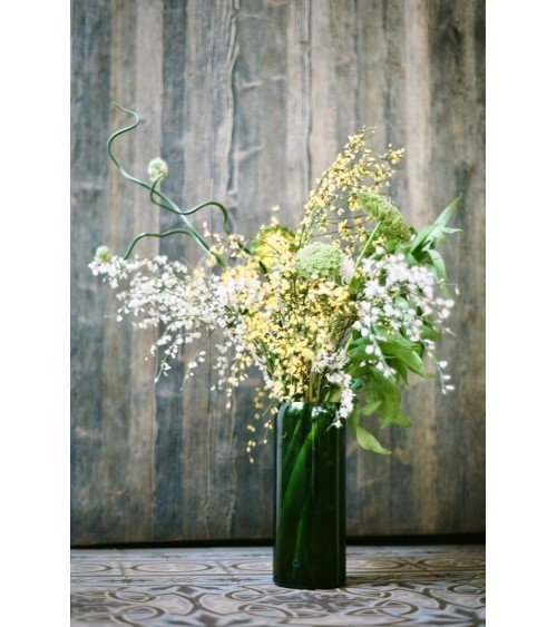 Vaso di vetro - Débattre Q de Bouteilles vasi eleganti per interni per fiori decorativi design kitatori svizzera