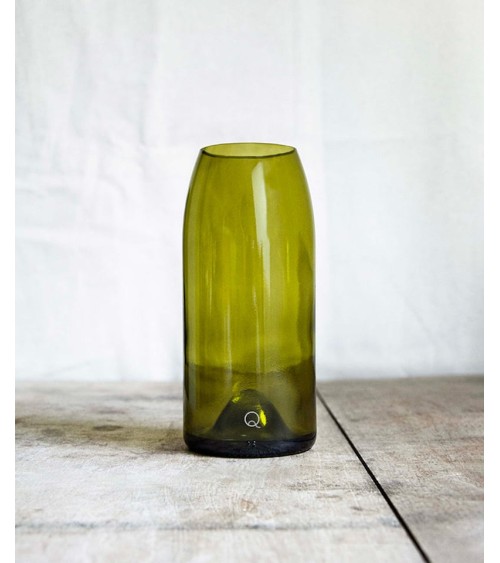 Glass flower vase - Rire Q de Bouteilles table flower living room vase kitatori switzerland
