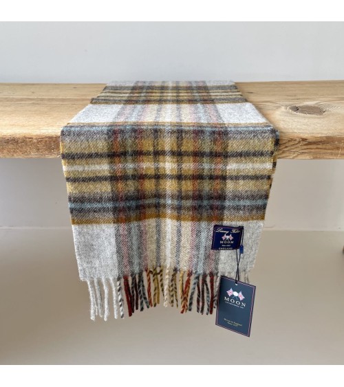 OTLEY Grau - englisch Schal, Merino Wollschal Bronte by Moon Damen Winter Winterschal Herrenschal woll schal mit fransen SChw...