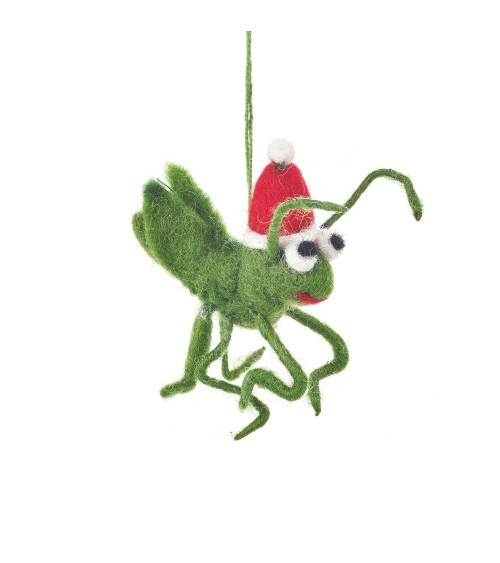 Grillo di Natale - Decorazione natale Felt so good Decorazioni natalizie eleganti particolari decoro natale decorazione alber...