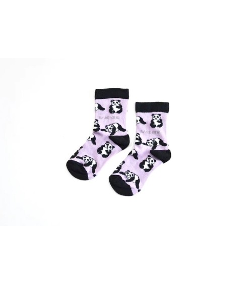 Rettet die Pandas - Bambus Kindersocken Bare Kind socke kuschelsocken für damen lustig herren farbige coole socken
