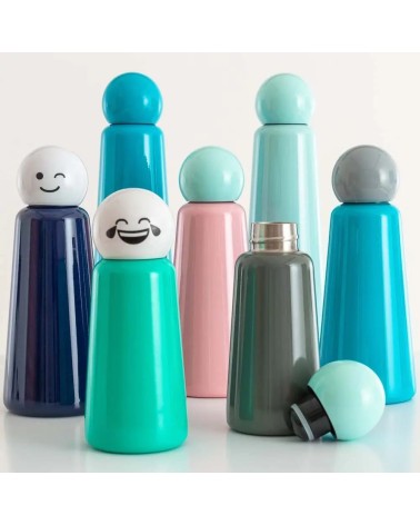 Gourde Isotherme - Skittle Bottle 300ml - Turquoise Lund London gourde sport metal d eau aluminium thé design