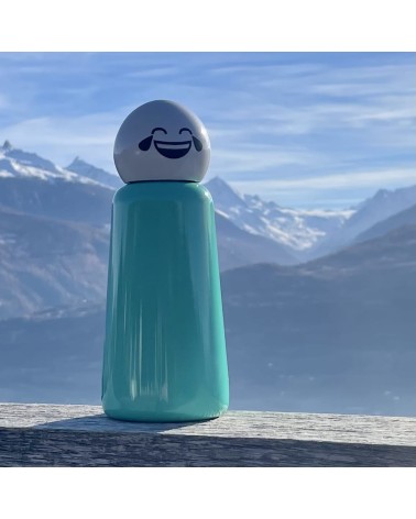 Gourde Isotherme - Skittle Bottle 300ml - Turquoise Lund London gourde sport metal d eau aluminium thé design