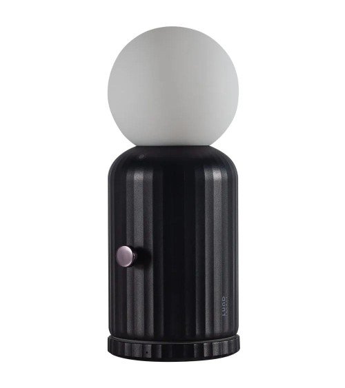 Skittle Lamp - Black - Cordless table lamp Lund London light for living room bedroom kitchen original designer