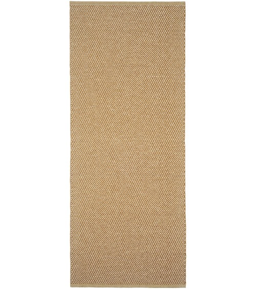 Vinyl Teppich - STRAND Braun Brita Sweden küchenteppich küchenläufer waschbar waschbarer outdoor teppich Teppichläufer balkon