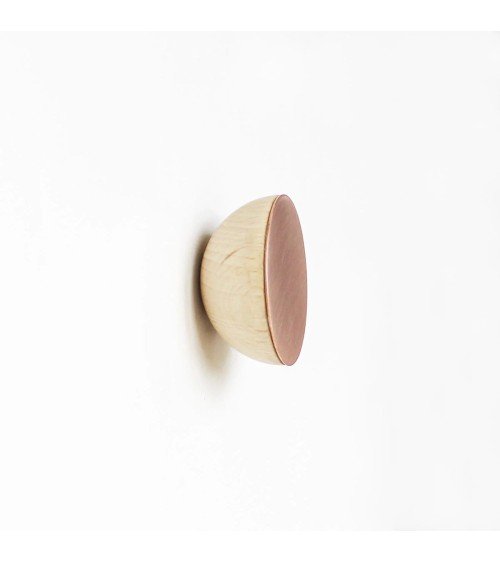 Patère Murale en bois et cuivre 5mm Paper Kitatori suisse