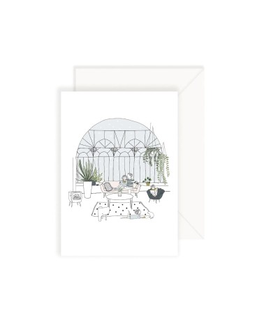 Biglietto d'auguri - Giardino d'inverno My Lovely Thing spiritoso auguri buon compleanno matrimonio di nascita bimbo di natale