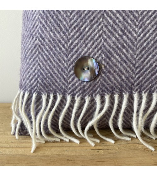 HERRINGBONE Clover - Coussin décoratif en laine Bronte by Moon coussins décoratifs pour canapé salon deco original suisse