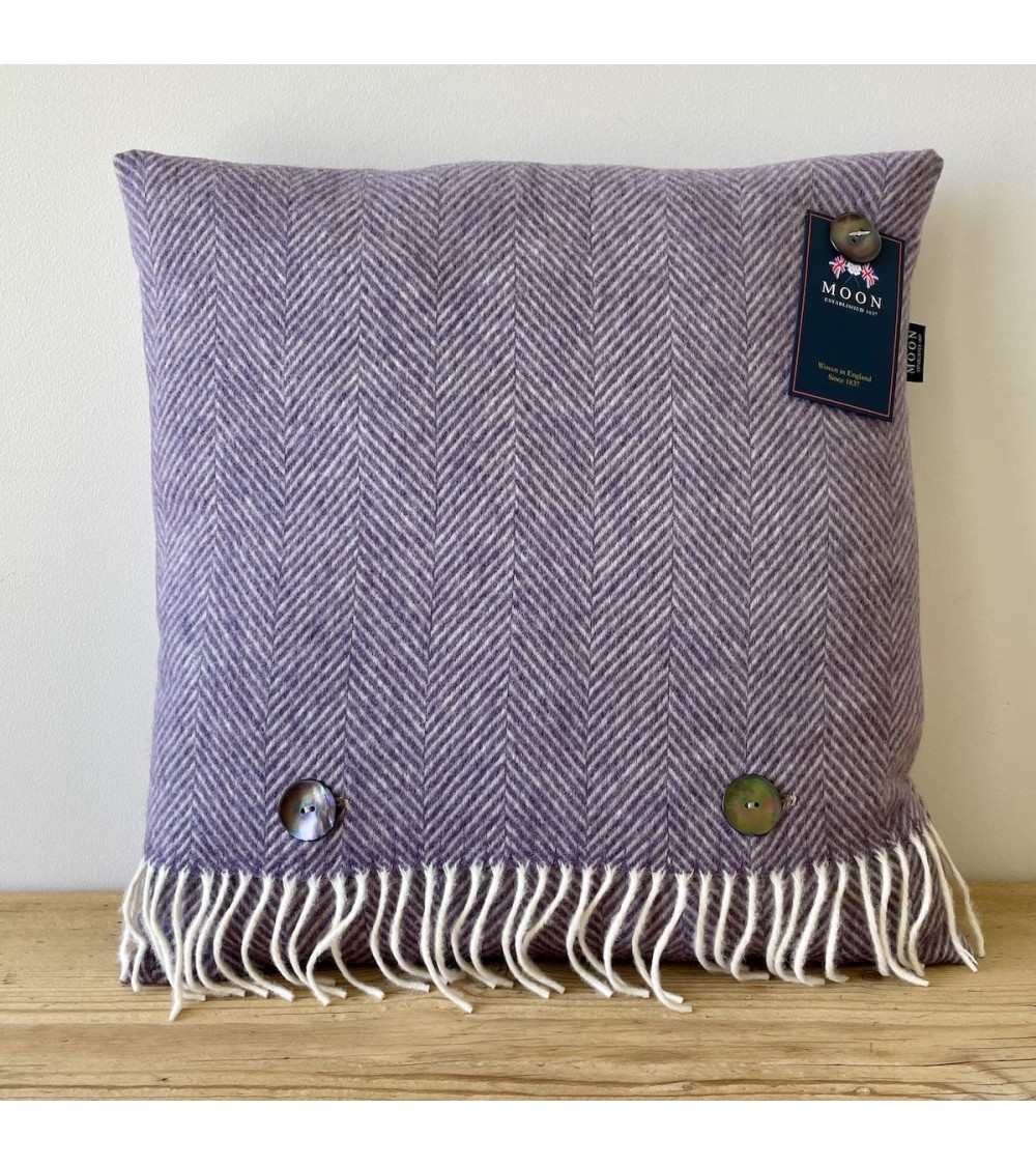 HERRINGBONE Clover - Coussin décoratif en laine Bronte by Moon coussins décoratifs pour canapé salon deco original suisse