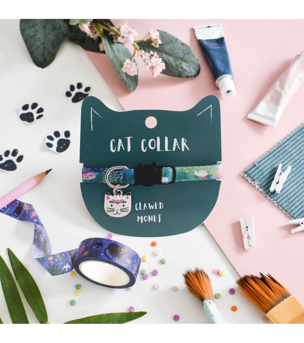 Katzenhalsband - Clawed Monet Niaski geschenkidee schweiz kaufen