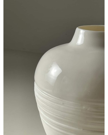 Juliette - Vase à fleurs en porcelaine Keramiek van Sophie design fleur décoratif original kitatori suisse