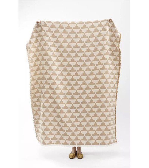 Baumwolldecke - CONFECT Nude Brita Sweden Sofa Kuscheldecke Bettdecke Tagesdecke Wohndecke kaufen Schweiz