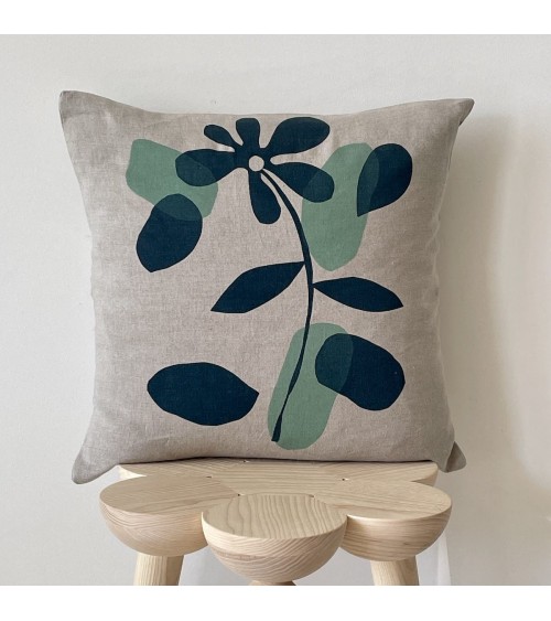 Jade - Cushion Cover 40x40 cm Mermade Impressions Textiles decorative accent throw pillows cases sofa original