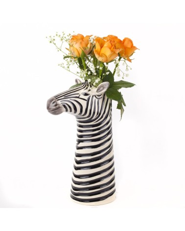 Vase à fleurs - Zèbre Quail Ceramics design fleur décoratif original kitatori suisse