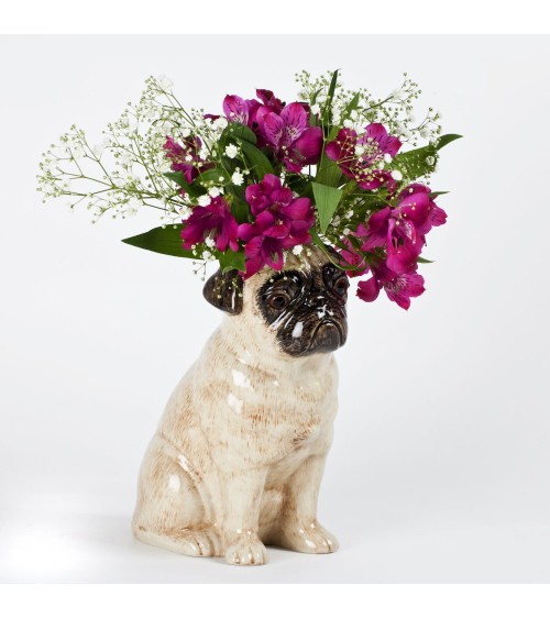 Large Flower Vase - Fawn Pug Quail Ceramics table flower living room vase kitatori switzerland