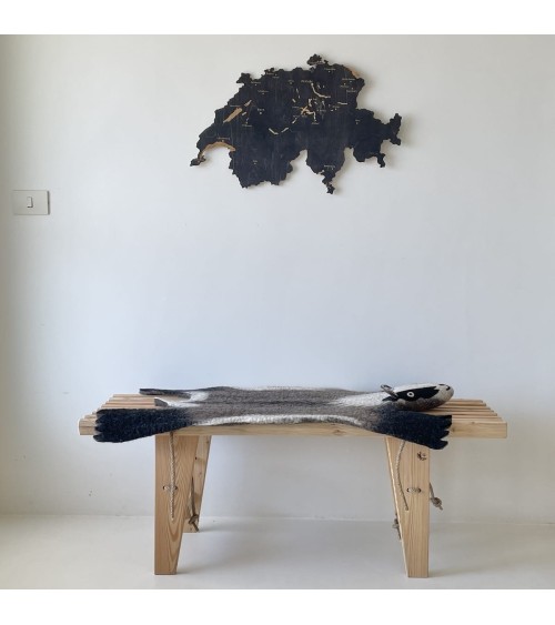 EcoBench 120 cm Larice - Panca in legno EcoFurn