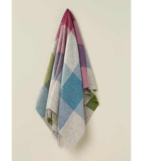 HARLAND Heather - Decke, Wolldecke aus reiner Schurwolle Bronte by Moon Schafwolldecke warme Woll Decken Sofa wohndecke kaufen