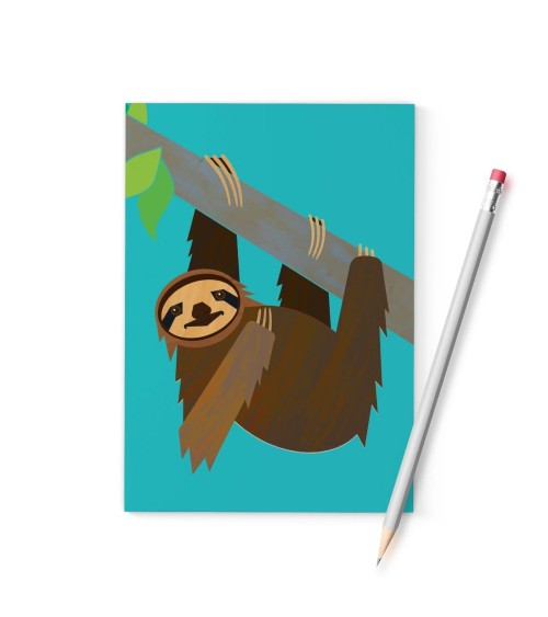 Zwergfaultier - Notizbuch A6 Ellie Good illustration Papeterie artikel Schreibwaren online schweiz