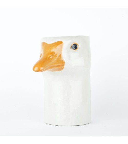 Oie - Pot à ustensiles de cuisine Quail Ceramics original suisse