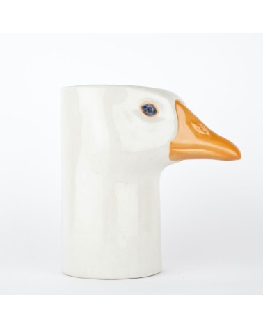 Oie - Pot à ustensiles de cuisine Quail Ceramics original suisse
