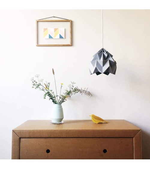 Moth Grau - Papier Lampenschirm Hängelampe Studio Snowpuppe lampenschirme kaufen