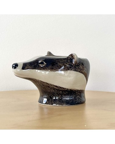 Blaireau - Coquetier en céramique Quail Ceramics oeuf original design