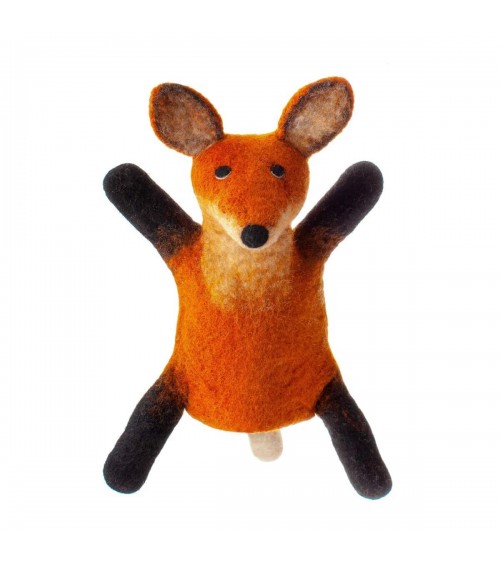 Fraser le Renard - Marionnette à main Sew Heart Felt marionnett peluche anglaise animaux jouet
