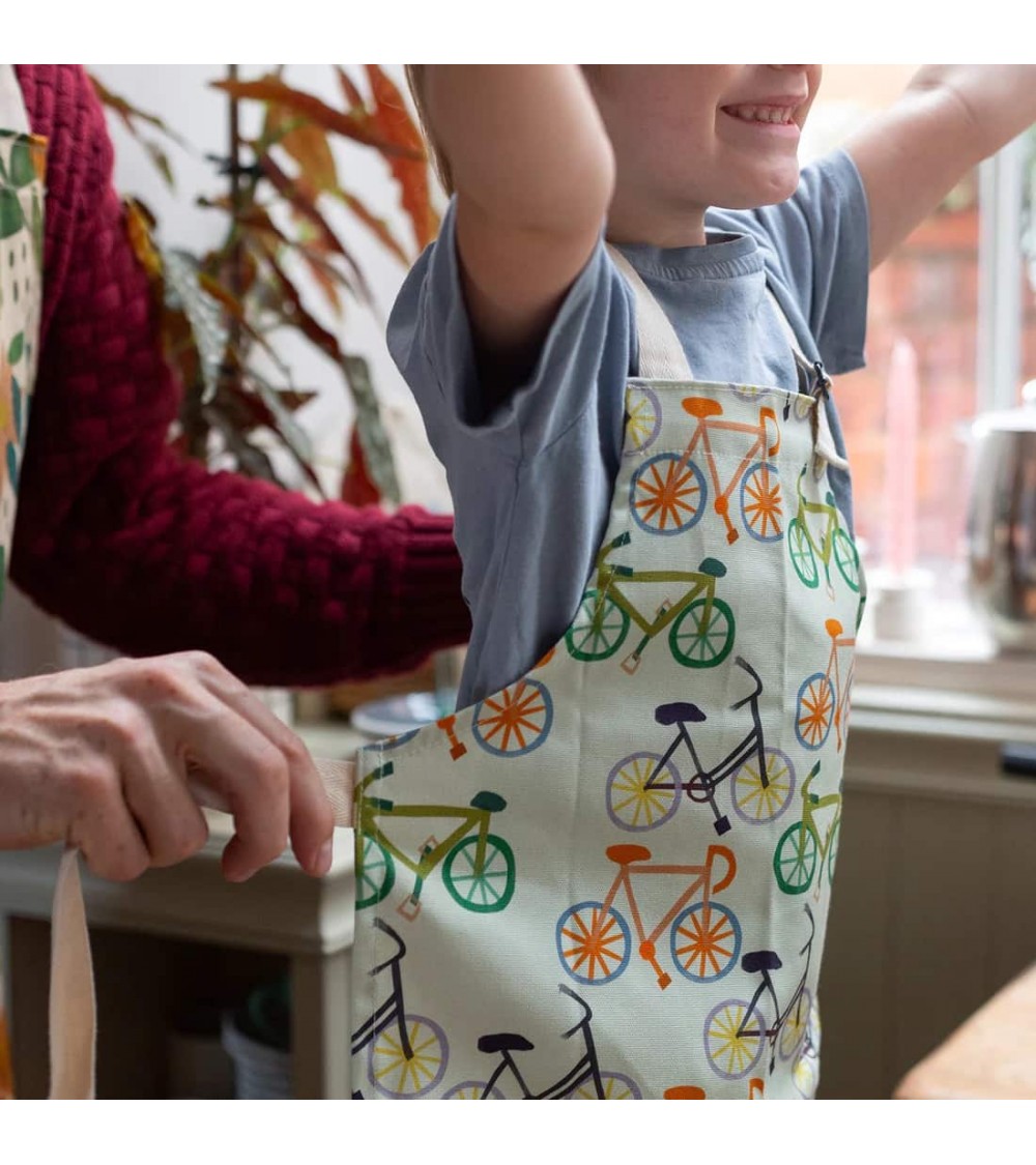 Children's apron - Bicycle Plewsy kitchen cooking women funny cute bbq aprons for men