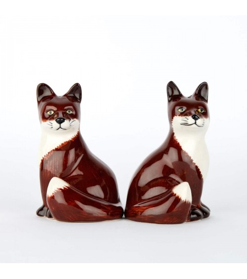 Renard - Salière et Poivrier Quail Ceramics design sel saliere poivrier salier poivrière