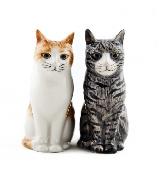 Patience & Squash - Salière et Poivrier Chat Quail Ceramics design sel saliere poivrier salier poivrière