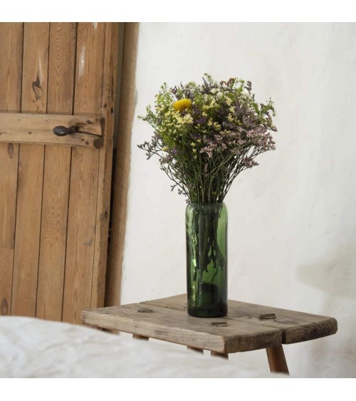 Glass flower vase - Débattre Q de Bouteilles table flower living room vase kitatori switzerland