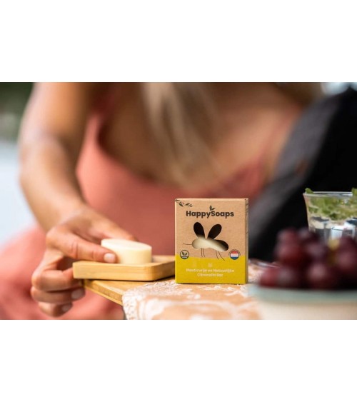 Natural insect repellent - Lemongrass and strong mint HappySoaps vegan cruelty free cosmetic compagnies