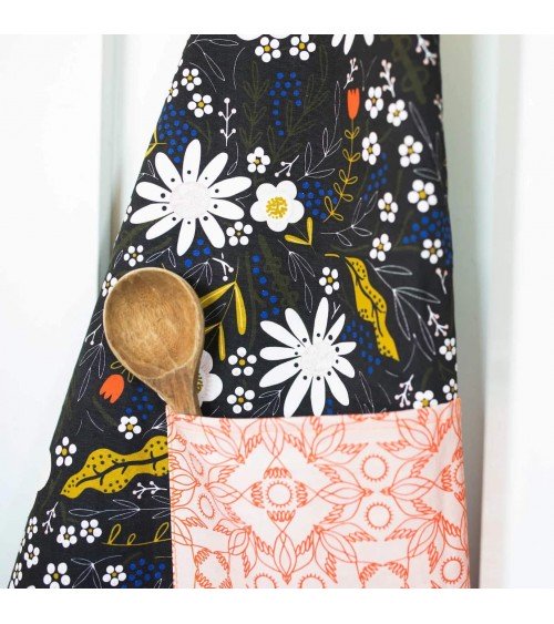 Kitchen Apron - Floral Bouquet Gingiber kitchen cooking women funny cute bbq aprons for men