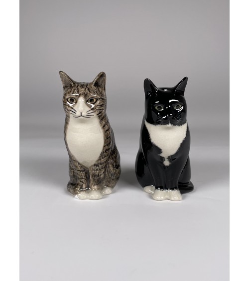 Millie & Julius - Salière et Poivrier Chat Quail Ceramics design sel saliere poivrier salier poivrière