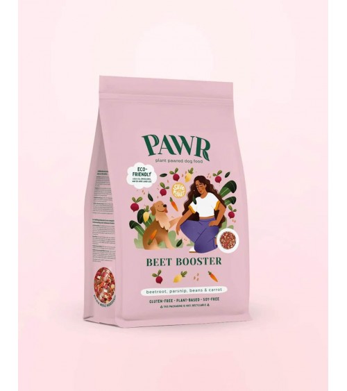 Booster mit Rüben - veganes hypoallergenes Hundefutter PAWR bestes online bestellen für allergiker schweizer gesundes diätfut...