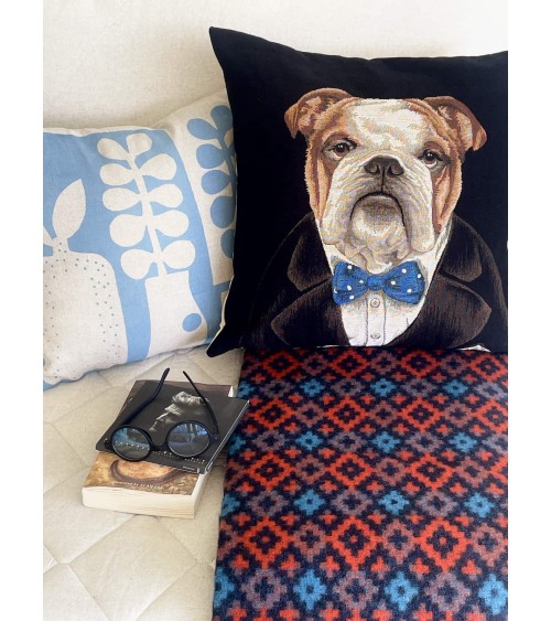 Churchill Bulldog - Cushion cover Yapatkwa decorative accent throw pillows cases sofa original