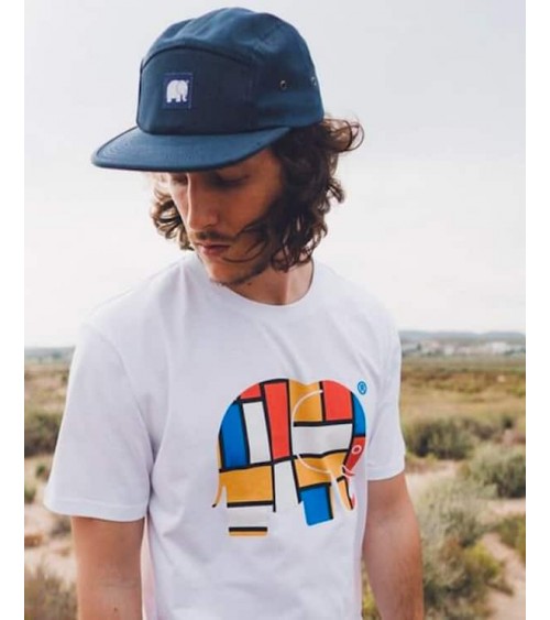 T-shirt Abstract Organic Classic - Bianco Trendsplant magliette uomo donna cool tshirt t shirt cotone biologico organico