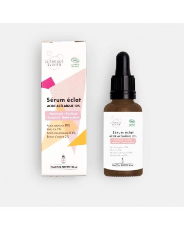 Radiance Serum with Azelaic Acid Clémence et Vivien vegan cruelty free cosmetic compagnies