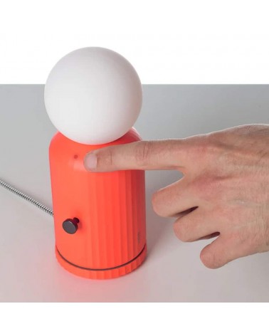 Skittle Lamp Coral - Cordless table lamp Lund London light for living room bedroom kitchen original designer