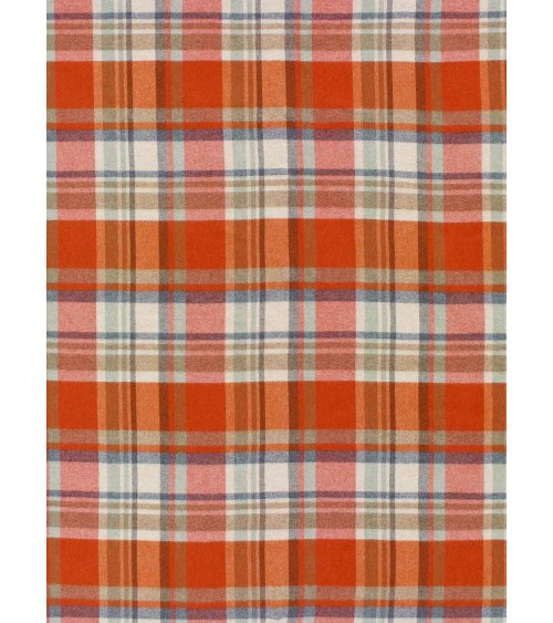 Portree orange - Wolldecke, Merino Decke Bronte by Moon Schafwolldecke warme Woll Decken Sofa wohndecke kaufen